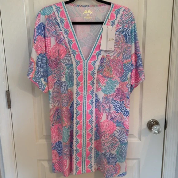NWT Malachi V-neck Coverup Roar of the Seas - Picture 4 of 4